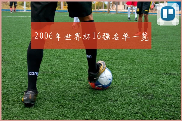 2006年世界杯16强名单一览